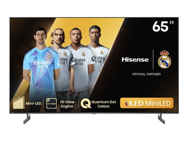 Hisense 65U6NQ - 65" lävistäjä klasse LED-bagbelyst LCD TV - QLED - Smart TV - 4K UHD (2160p) 3840 x 2160 - HDR Harmaa