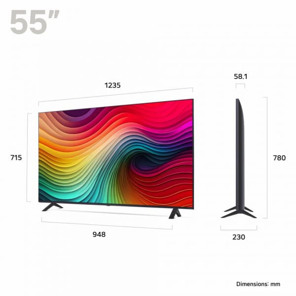 LG 55'' NANO 82 4K TV (2024)