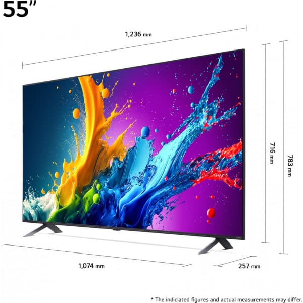 LG 55'' QNED 80 4K TV 2024