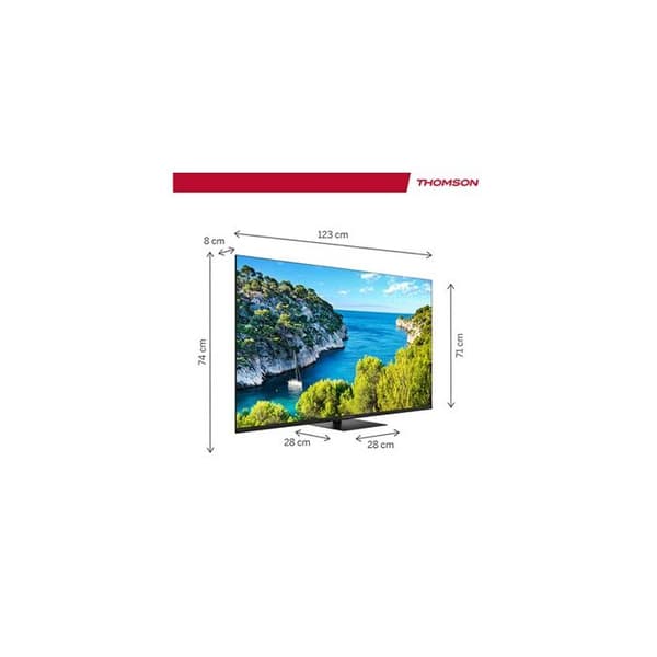 LED-TV Thomson 55UG5C14 LED Dolby Atmos 4K 139cm - THOMSON - Smart TV - Google TV - Wi-Fi - Bluetooth