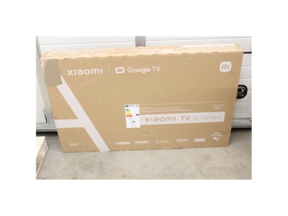 Xiaomi TV | A 2025 | 50 | Smart TV | Google TV | 4K UHD | Black | DAMAGED PACKAGING