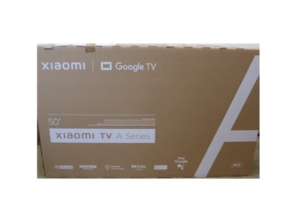 Xiaomi TV | A 2025 | 50 | Smart TV | Google TV | 4K UHD | Black | DAMAGED PACKAGING