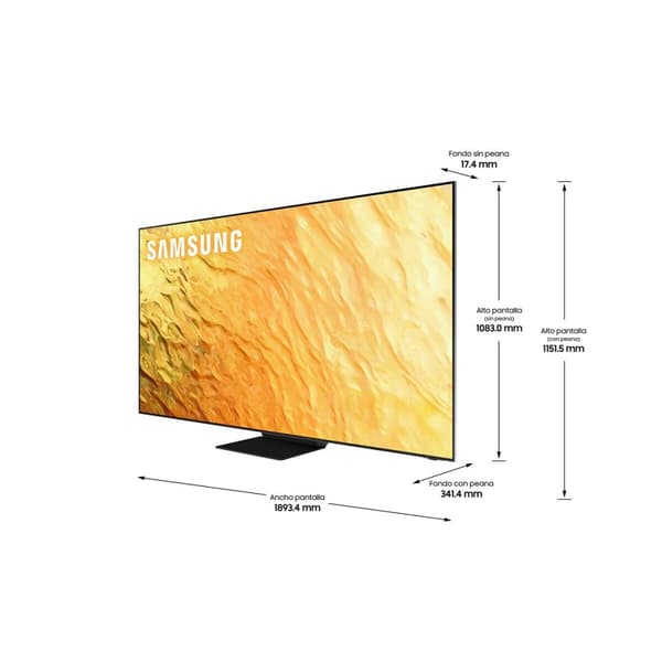 Smart TV Samsung 75QN800B 75" 8K Ultra HD NEO QLED