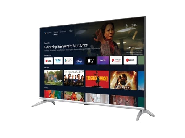 Strong 43UD6593, 109,2 cm (43"), 3840 x 2160 piksler, 4K Ultra HD, Smart TV, Wi-Fi, Sølv