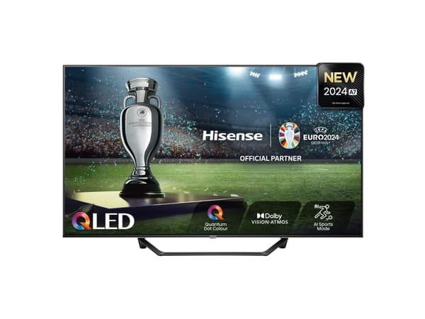 Hisense 50A7NQ, 127 cm (50"), 3840 x 2160 piksler, QLED, Smart TV, Wi-Fi, Grå Grå