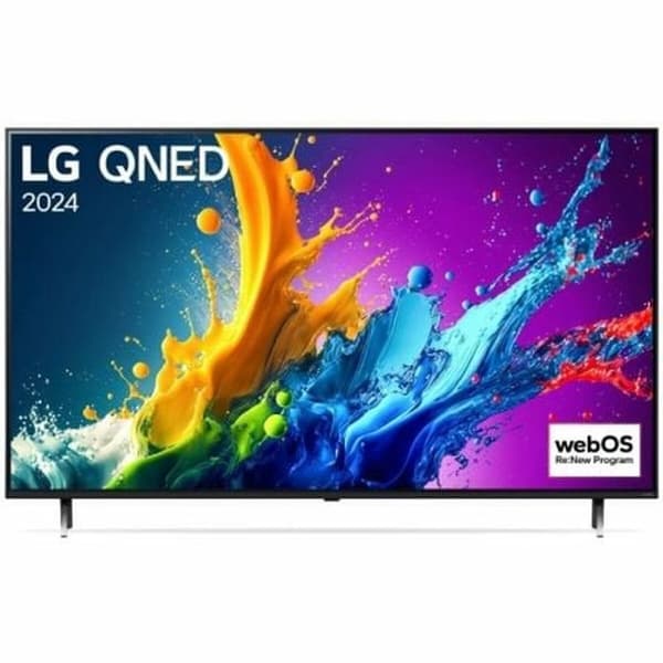 Smart TV LG 43QNED80T6A.AEU 4K Ultra HD 43" HDR Edge-LED QNED Sort