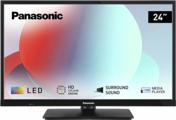 Panasonic TS 24N30AEZ - 24" Diagonal klass N30 Series LED-bakgrundsbelyst LCD-TV - 720p 1366 x 768