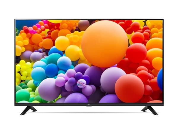 LG 43UT73006LA - 43" Diagonalklasse UT73 Series LED-bakgrunnsbelyst LCD TV - Smart TV - webOS - 4K UHD (2160p) 3840 x 2160 - HDR - Direct LED