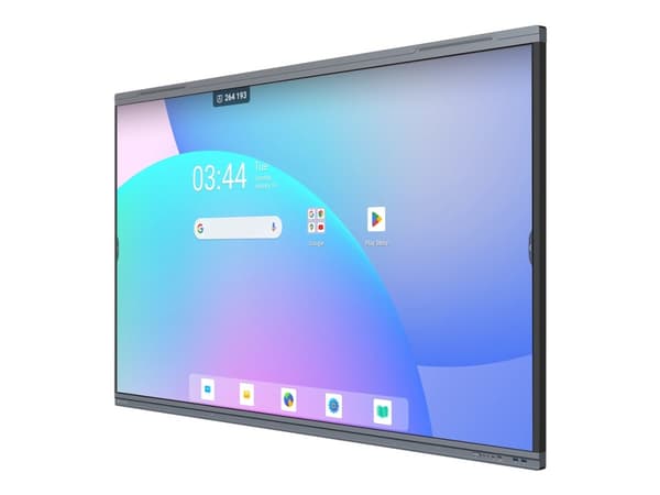 V7 PRO IFP8603-V7PROM - 86" Diagonalklasse LED-bakgrunnsbelyst LCD-skjerm - interaktiv - med pekeskjerm (multiberørings) - 4K UHD (2160p) 3840 x 2160