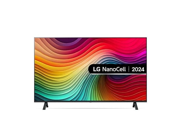 LG 43NANO82T6B - 43" Diagonalklasse Nano82-serien LED-bakgrunnsbelyst LCD TV - Smart TV - webOS - 4K UHD (2160p) 3840 x 2160 - HDR - Nano Cell Displa