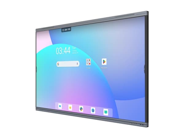 V7 PRO IFP7503-V7PROM - 75" Diagonalklasse LED-bakgrunnsbelyst LCD-skjerm - interaktiv - med pekeskjerm (multiberørings) - 4K UHD (2160p) 3840 x 2160