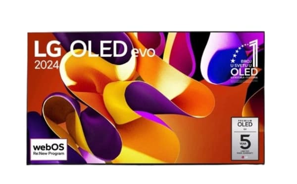 LG OLED77G42LW - 77" Diagonal klass G4 Series OLED-TV - OLED evo - Smart TV - webOS - 4K UHD (2160p) 3840 x 2160 - HDR