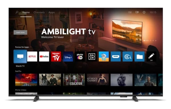 Philips 50PUS8009 - 50" Diagonal klass LED-bakgrundsbelyst LCD-TV - Smart TV - TITAN OS - 4K UHD (2160p) 3840 x 2160 - HDR - mattsvart