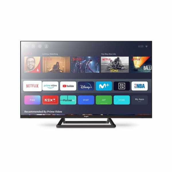 Smart TV Engel Svart