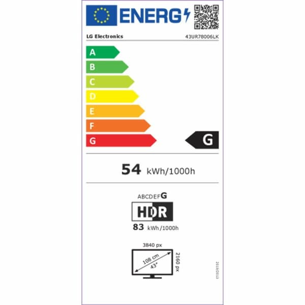 Smart-TV LG 43UR78006LK 43" 4K Ultra HD LED LCD