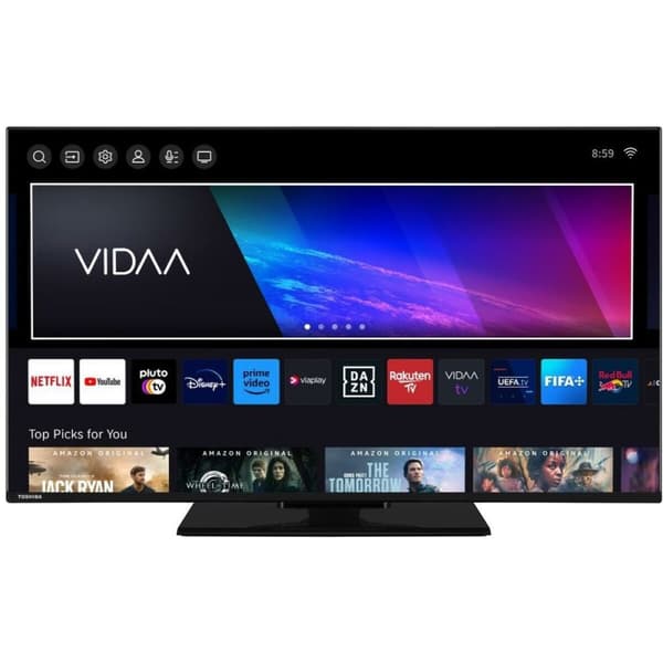 Smart TV Toshiba 43QV3463DG 4K Ultra HD 43" QLED Sort