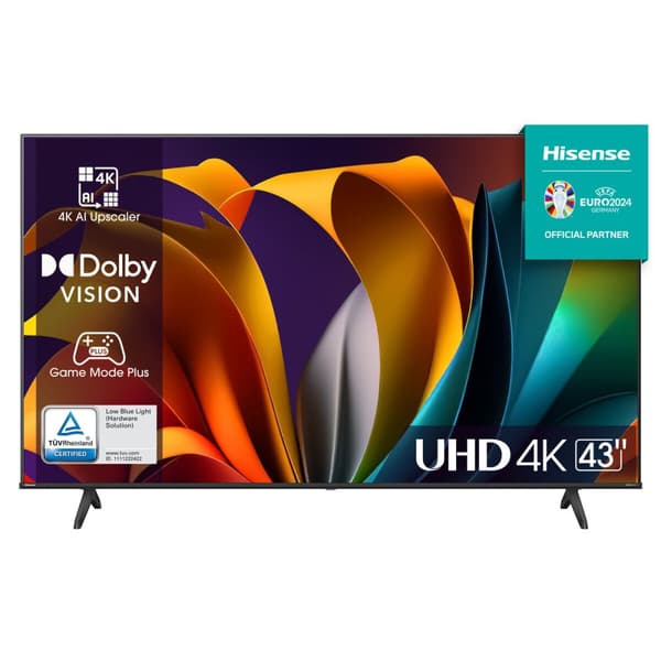 Smart TV Hisense 43A6N 4K Ultra HD 43" QLED musta