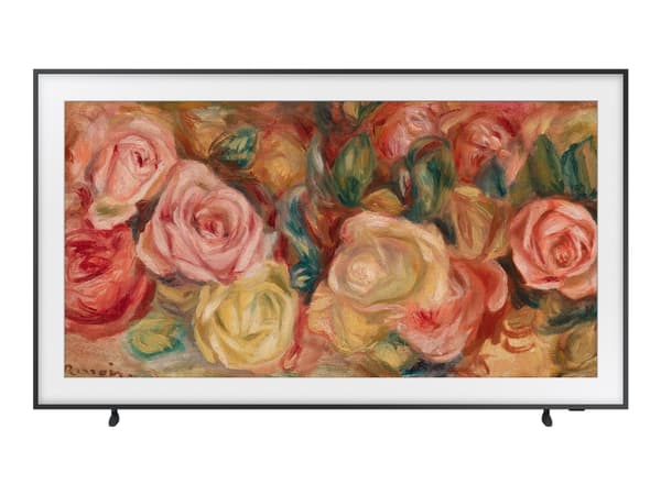 Samsung GQ75LS03DAU - 75" Diagonalklasse The Frame LS03D Series LED-bakgrunnsbelyst LCD TV - QLED - Smart TV - Tizen OS - 4K UHD (2160p) 3840 x 2160 Sort