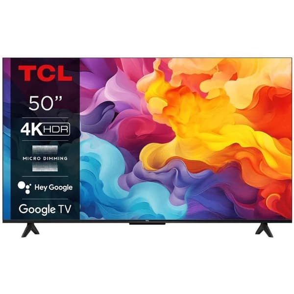 4K LED-TV - TCL - 50V6B - 126 cm - Google TV - HDMI 2.1 - HDR10 Titan