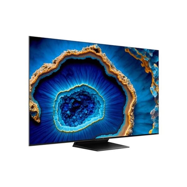 QLED TV Mini LED TCL 50C805 127 cm 4K UHD Google TV Borstad aluminium