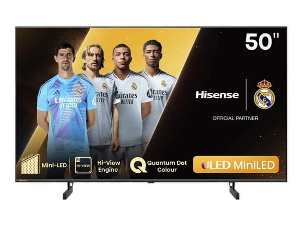 Hisense 50U6NQ - 50" Diagonalklasse U6NQ Series LED-bakgrunnsbelyst LCD TV - ULED Mini LED - Smart TV - VIDAA - 4K UHD (2160p) 3840 x 2160 - HDR - Mi Grå