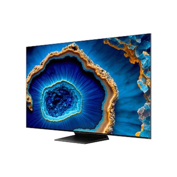 QLED TV Mini LED TCL 50C805 127 cm 4K UHD Google TV Borstad aluminium