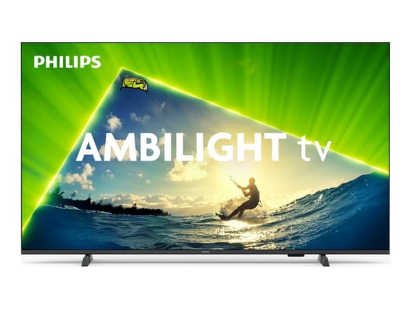 Philips 50PUS8209 - 50" Diagonalklasse LED-bakgrunnsbelyst LCD TV - QLED - Smart TV - TITAN OS - 4K UHD (2160p) 3840 x 2160 - HDR - matt svart