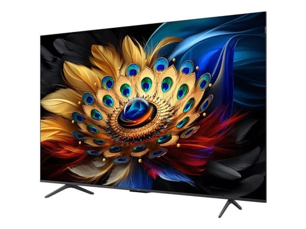 TCL 65C655 - 65" diagonaaliluokka (64,5" katseluun) - C655-sarjan LED-taustavalaistu LCD-televisio - QLED Pro - Smart TV - Google TV - 4K UHD (2160p) Titaani
