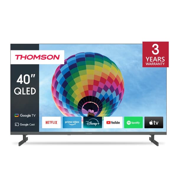 Thomson 40QG4S14 QLED FHD Google Smart TV Grå