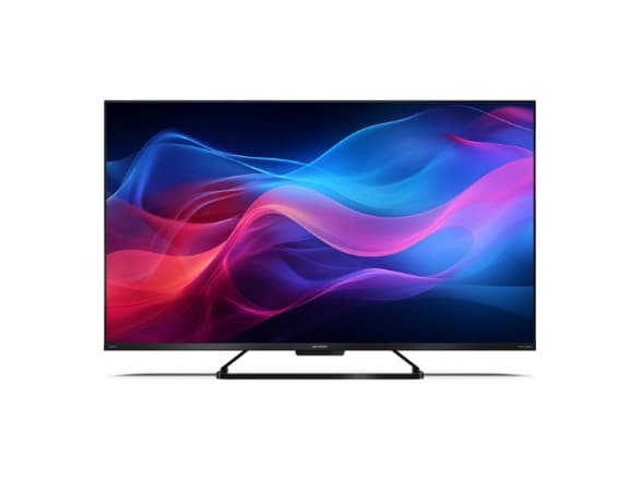 Sharp 43GR8265E - 43" Diagonal klass GR8 Series LED-bakgrundsbelyst LCD-TV - QLED - Smart TV - Google TV - 4K UHD (2160p) 3840 x 2160 - HDR - Quantum