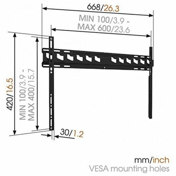 TV-fäste Vogel's 8564000              40"-80" 80 kg