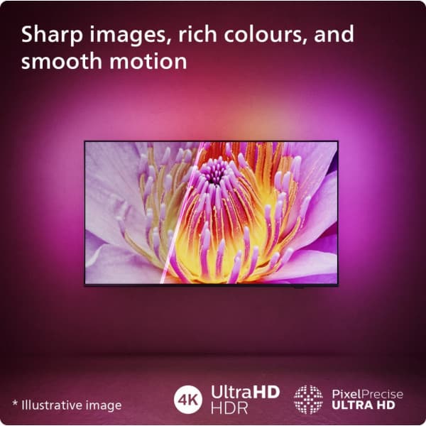 Philips 50" PUS8009 – 4K LED Ambilight TV