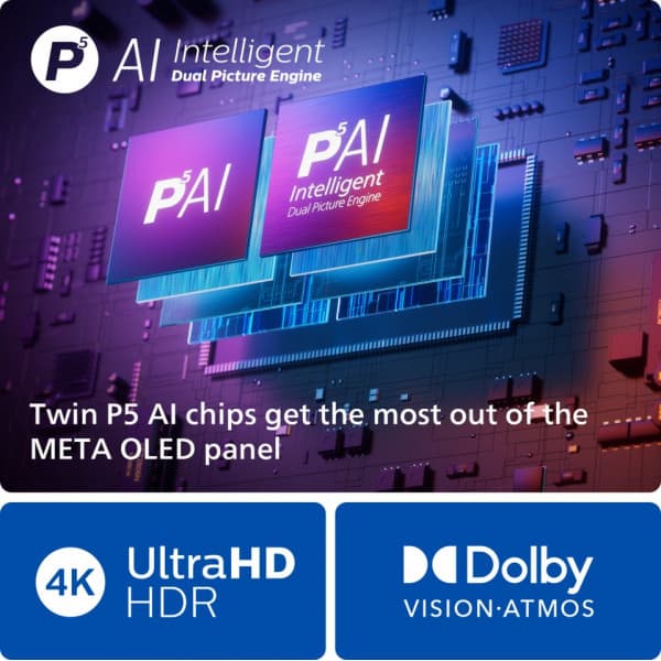 Philips 65" OLED959 – 4K OLED+ Ambilight Google TV