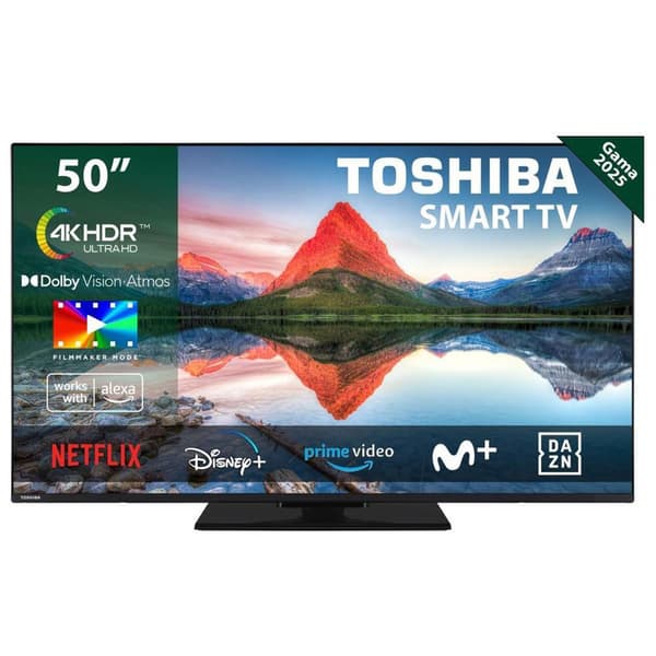 Toshiba 50uv3463dg 50´´ 4k Led Tv musta