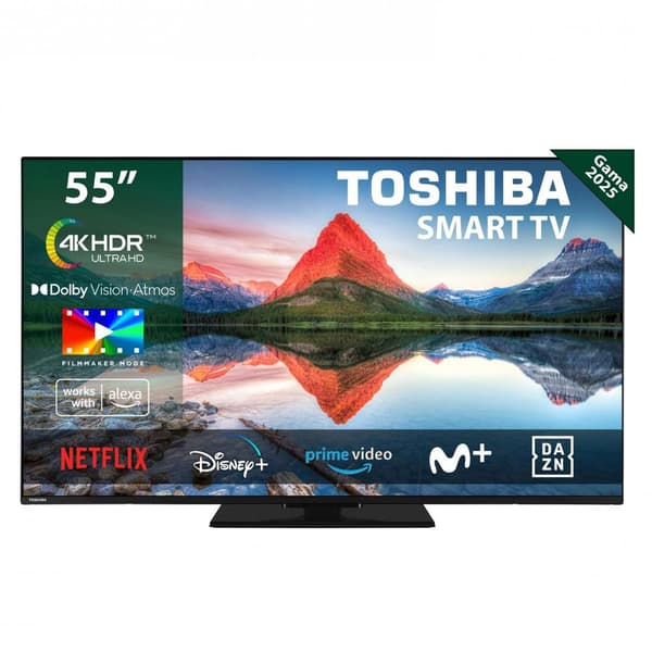Toshiba 55uv3463dg 55´´ 4k Led Tv musta