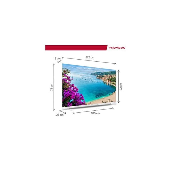 Thomson 55" (139 cm) - LED-TV - 4K UHD - Android Smart TV - Wifi - Netflix, Prime Video, Disney+