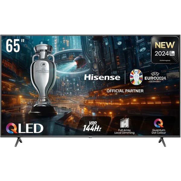 Smart TV Hisense 4K Ultra HD 65" HDR QLED AMD FreeSync Grå
