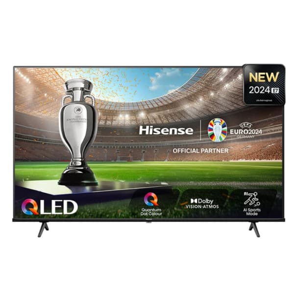 Smart TV Hisense 43E77NQ 43" 4K Ultra HD LED HDR D-LED QLED Sort
