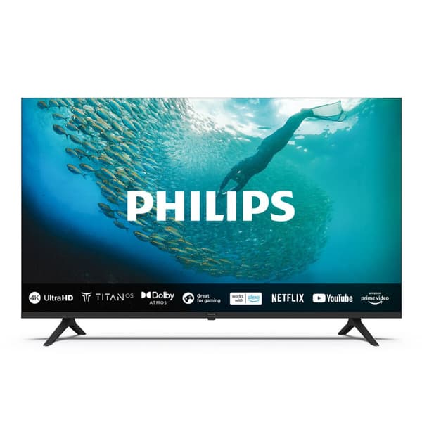 Smart TV Philips 75PUS7009 4K Ultra HD LED HDR 75" Sort