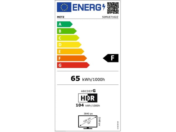 Metz Blue 50MUE7102Z 50? UHD m. Google TV