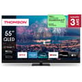Miniatyrbild 1 av 4: TV QLED 4K - THOMSON - 55QG6C14 - 139 cm - Google TV - Ljudbar 20W