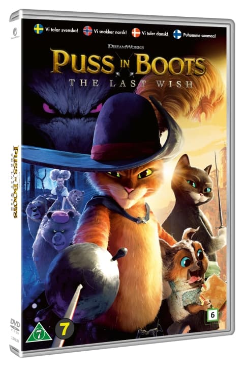 Mästerkatten i stövlar Den sista önskan (DVD)