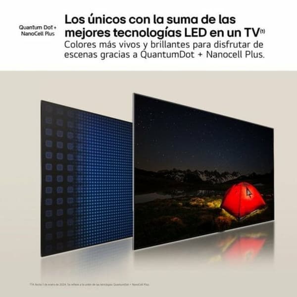 Smart TV LG 65QNED87T6B 4K Ultra HD 65" HDR Edge-LED QNED