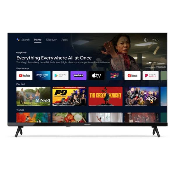 LED-TV - SHARP - 32FH2EA - 80 cm (32") - Android TV - HD Ready - Smart TV