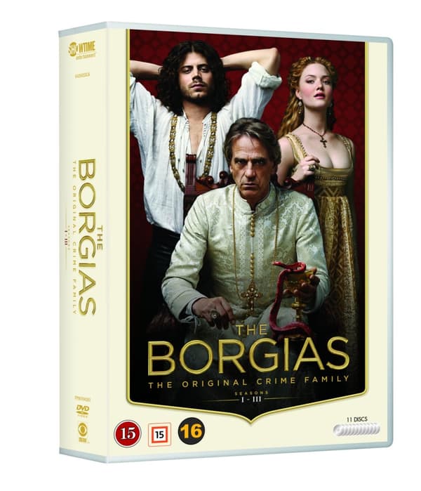 The Borgias: Complete Box - Season 1-3 (11 disc) - DVD