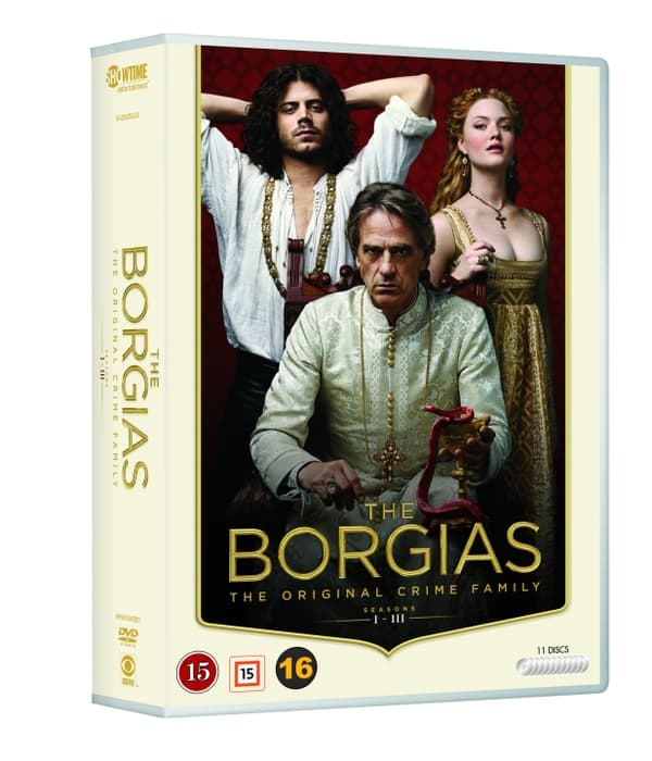 The Borgias: Complete Box - Season 1-3 (11 disc) - DVD
