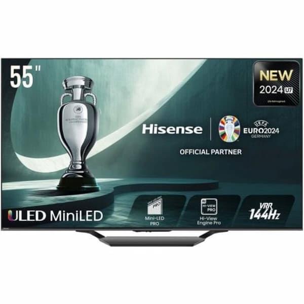 Smart TV Hisense 55U7NQ 4K Ultra HD 55" LED HDR Grå