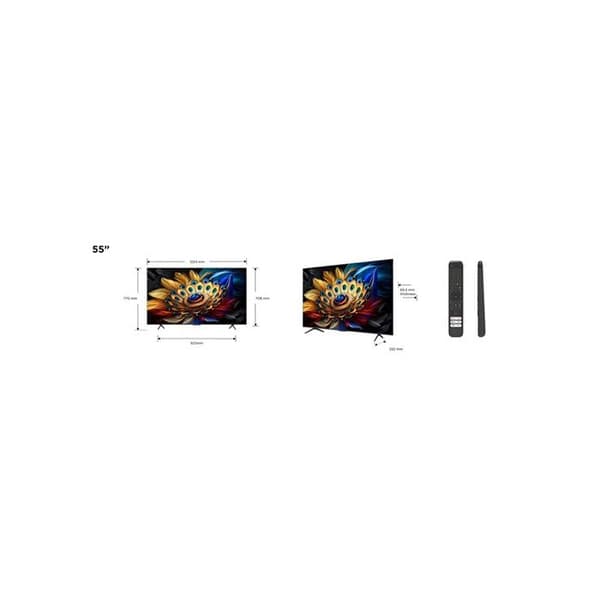 Smart TV - TCL - 43C655 - 43" QLED - 4K UltraHD - Dolby Vision - Google TV