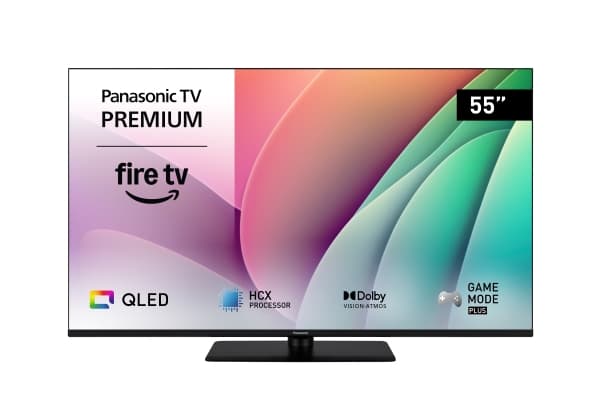 Panasonic TV 55W80AEZ - 55" Diagonaalinen klasse W80-sarjan LED-pussillinen LCD-TV - QLED - Smart TV - Fire TV - 4K UHD (2160p) 3840 x 2160 - HDR - 4