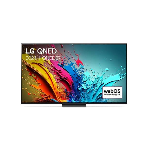 Smart TV LG 75QNED87T6B 4K Ultra HD 75" HDR AMD FreeSync QNED musta, Hopea